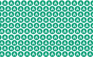 Optical Illusion Test: In A Sea Of A's, Find The Hidden Number 4