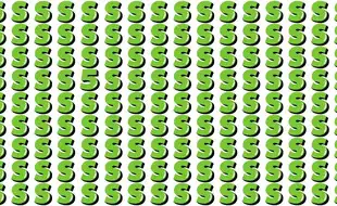 Optical Illusion Eye Test: In An Ocean Of S's, Find The Lone Swimmer '5'