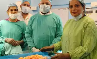Doctors Perform Rare Laparoscopic Surgery, Removes 1.2 Kg Bilateral Uterine Fibroid