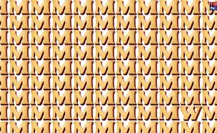 Optical Illusion Eye Test: In A Wave Of M's, Find The Lone Swimmer W