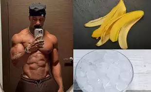 Fitness Influencer Ashton Hall's Wellness Routine Goes Viral; Know The Benefits of Ice Water Dipping and Banana Peels